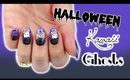 Kawaii Ghosts (3D) & Graveyard Nails | Halloween ♡