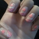 Pink cute nails ^.^