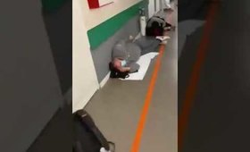 Corona Patients On Hospital Floor