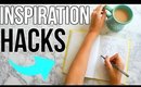 5 Simple Ways To Get INSPIRED ♥︎ Motivation Life Hacks