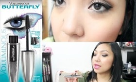 L'Oreal Voluminous Butterfly Mascara Review & Demo