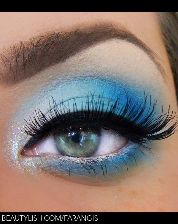 Day 4 Blue makeup | Fara A.'s (Farangismua) Photo | Beautylish