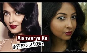 Aishwarya Rai Bachchan Cannes Film Festival 2016 Inspired Makeup Tutorial | Stacey Castanha