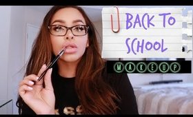 Drugstore Back to School Makeup in Under 10 Mins | MISSSPERU