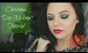 CHRISTMAS DAY MAKEUP TUTORIAL | Danielle Scott