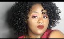The Nubian Palette Dramatic Glam Makeup tutorial