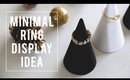 MINIMAL RING DISPLAY IDEA | cathydiep