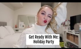 GRWM: Holiday Party & Christmas Shopping Anxiety