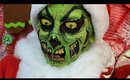 Twisted Christmas: The Grinch Zombie Makeup Tutorial
