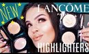 NEW LANCOME DUAL FINISH HIGHLIGHTERS REVIEW & FIRST IMPRESSION & SWATCHES | Julia Salvia