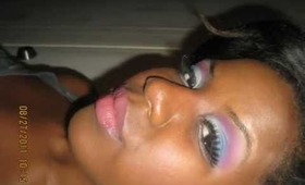 Nicki Minaj Super Bass inspired makeup tutorial (part three)