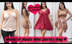 Necessary Clothing Fall Fashion Try On | Week of Hauls | + Teddy Blake