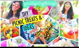 DIY JustGirlyThings Picnic | Healthy Treats & Ideas