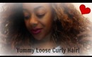 Yummy Hair Extensions Loose Curl Unboxing