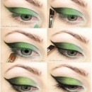 green smokey eye
