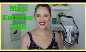 May Empties (Product's I've Used Up) 2016