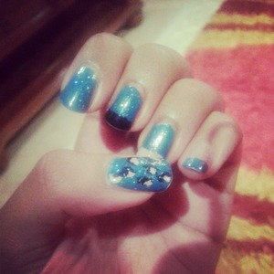 it's my first time to play with my nails like that. how was is it?lol