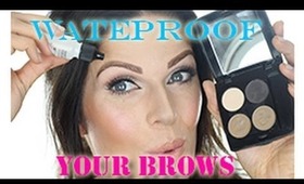 How to water proof your eyebrows