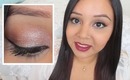Get ready with me - Sparkly Holiday Eyes!