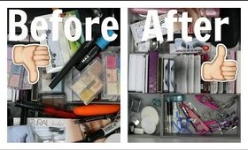 Decluttering & Organizing My Makeup Collection 👀 Part 3: Eyes