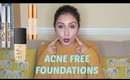 Top 4 Acne free foundations | Raji Osahn