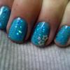 Blue Star Nails