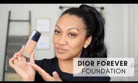 REVIEW | NEW! DIOR FORVER FOUNDATION (MATTE) + WEAR TEST