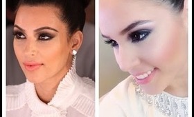 Celebrity Inspired: Kim Kardashian Makeup!