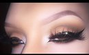 Sexy Bronze Look with Glitter Eyeliner - Holidays Makeup Tutorial Collaboration