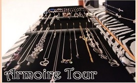 Armoire Tour / Jewelry Organization & Collection