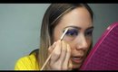 How to Create Dramatic Smokey Blue Eyeshadow