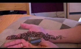 Floral Henna Design