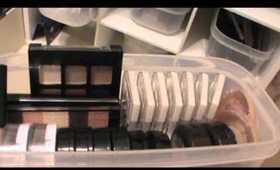 Make-up Collection & Organization (mess...lmao)