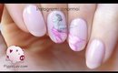 Color changing modern dancer nail art tutorial