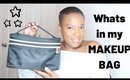 What's in My Travel Makeup Makeup Bag | Beginner Friendly | iamKeliB