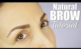 How to...Thick Natural Brow Tutorial | JessicaFitBeauty