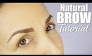 How to...Thick Natural Brow Tutorial | JessicaFitBeauty