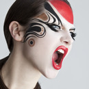 Fierce Kabuki/Geisha Look
