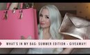 What's in My Custom Purse | Summer Edition + GIVEAWAY!
