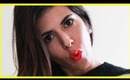 Maquillaje diario + LABIOS NEON! FACIL! ♥ Everyday makeup + NEON LIPS! por Laura Agudelo