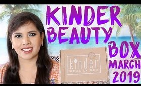 Kinder Beauty Box March 2019 Unboxing, Review, CODE