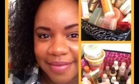 Organizing My Hair Box (Natural Hair Products)