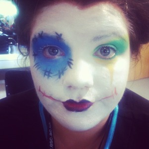 Only just started make up in college 