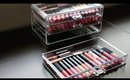 Makeup Collection: Lip Products Storage and Reorganization