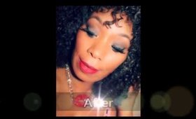 Look I did In Honor of The late singer Selena Rip