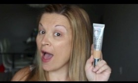 IT Cosmetics Full Coverage CC+ Cream Demo and First Impressions