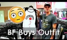 Boyfriend Buys Girlfriends Outfits | Shopping Challenge 2017