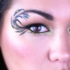 Black and Gold Leaf Eyeliner