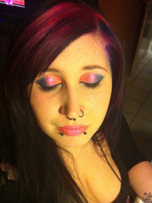 Make-up I did for a friend just for fun