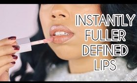 HOW TO MAKE LIPS FULLER/DEFINED | LIP CONTOURING |Karina Waldron